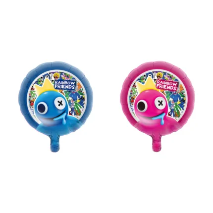 Pack de 50 Globos de Rainbow Friends 18"