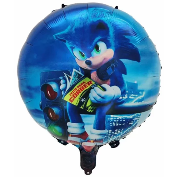 Pack de 50 Globos de Sonic 18" - Imagen 4