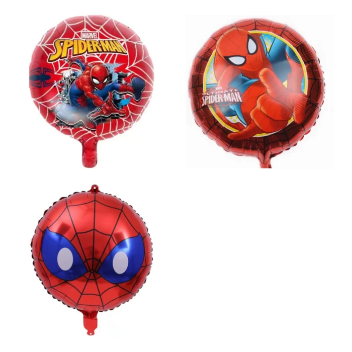 Pack de 50 Globos de Spiderman 18" - Imagen 1