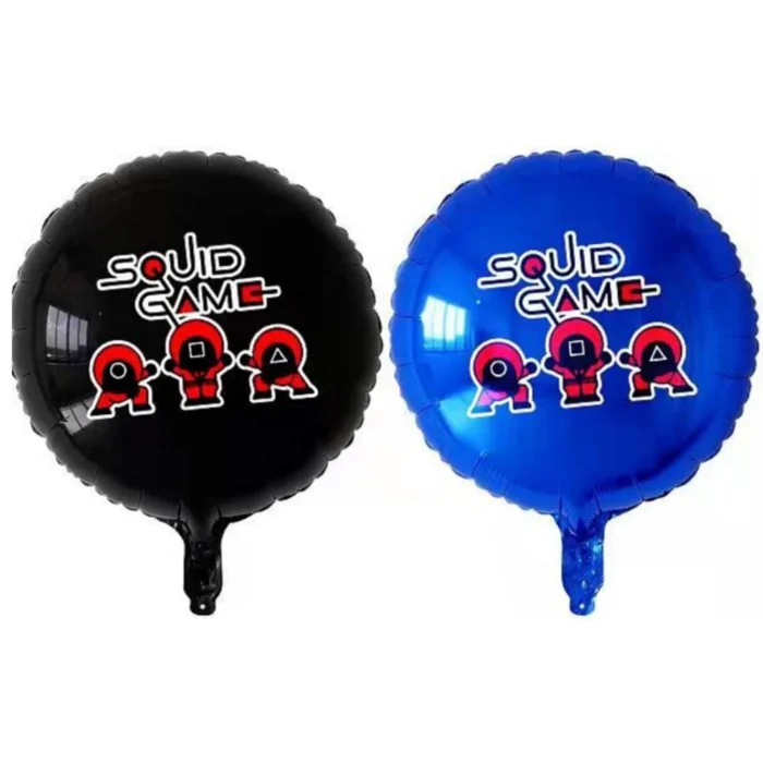 Pack de 50 Globos de Los Juegos del Calamar Squid Games 18" - ¡Oferta! - Imagen 1