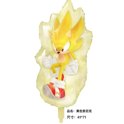 Pack de 50 Globos de Super Sonic