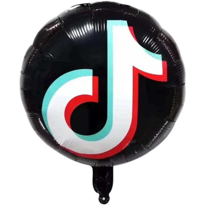 Pack de 50 Globos Redondo de Tiktok 18" - Imagen 1