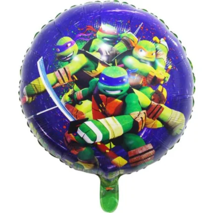 Pack de 50 Globos de las Tortugas Ninjas 18"