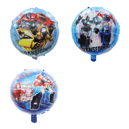 Pack de 50 Globos de Transformers 18"