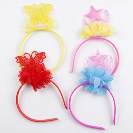 Vinchas Diademas Flores de Tela - ¡Oferta!