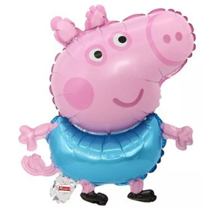 Pack de 50 Globos de Yorch de Peppa Pig Tamaño Mediano - Imagen 1