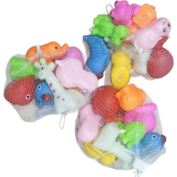 Juguetes De Baño Animalitos Flotantes Para Niños Y Bebés - Imagen 1
