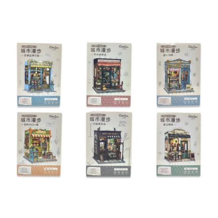 Kits de Casas en Miniatura DIY - Colección City Walk