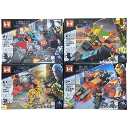 Bloques para Armar Shengyuan Heroes Assemble MG529 Marvel