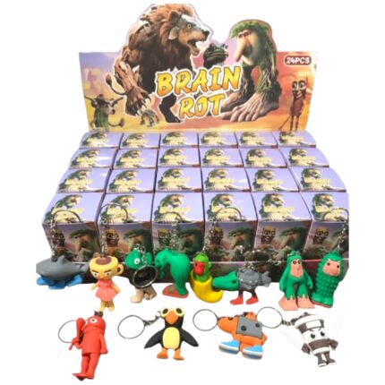 Llaveros de Brain Rots