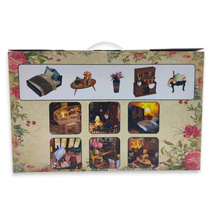 Kit DIY Casa Miniatura M2132 Pabellón de Ensueño con Música y LED - Imagen 2