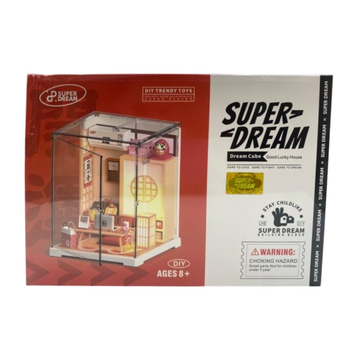 Kit DIY Casa Miniatura "Super Dream" Manualidad para Armar - Imagen 2