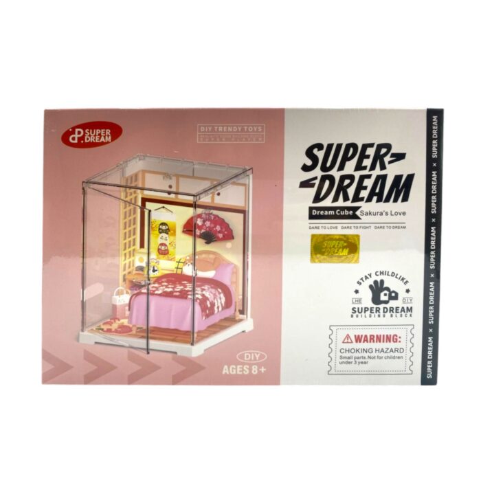 Kit DIY Casa Miniatura "Super Dream" Manualidad para Armar - Imagen 3