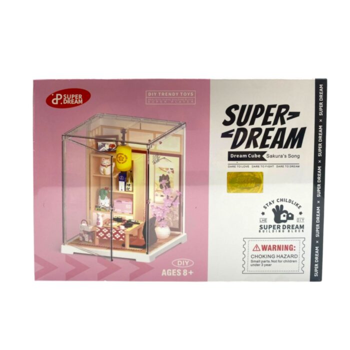 Kit DIY Casa Miniatura "Super Dream" Manualidad para Armar - Imagen 4
