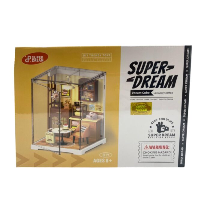 Kit DIY Casa Miniatura "Super Dream" Manualidad para Armar - Imagen 6