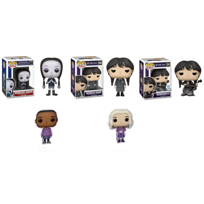 Figuras Funko Pop! Wednesday Addams y Enid Sinclair - Imagen 1