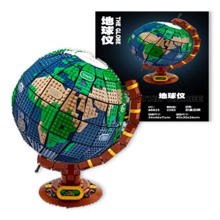 Globo Terráqueo 3D Armable – Set de Bloques Educativo