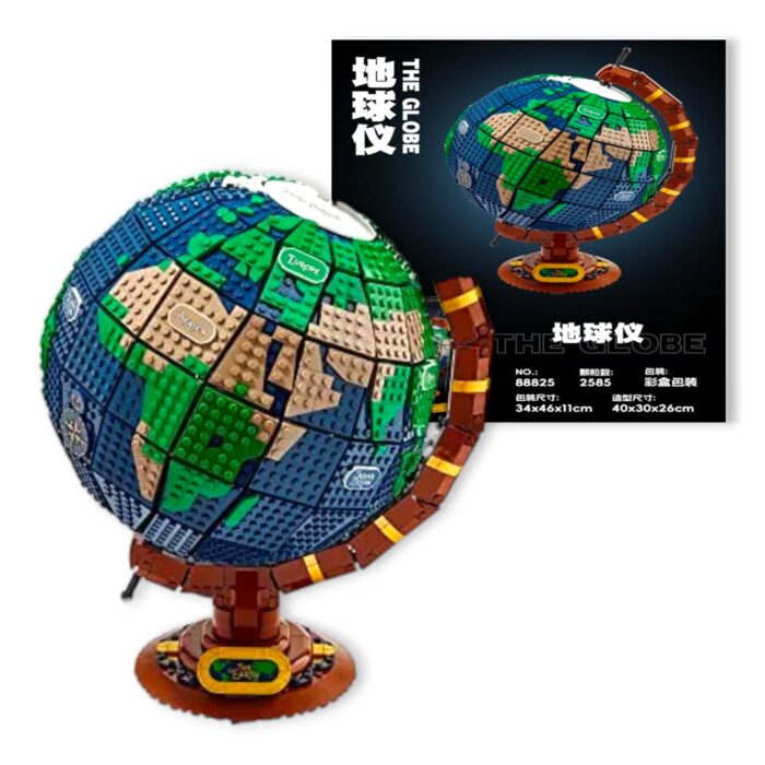 Globo Terráqueo 3D Armable – Set de Bloques Educativo - Imagen 1