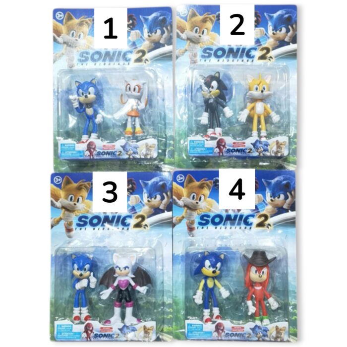 Figuras de Sonic 2 Personajes Videojuego - Imagen 1