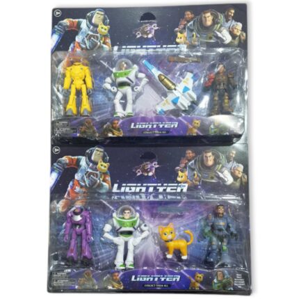 Figuras Articuladas Lightyear Ranger Espacial y Aliados