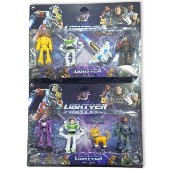 Figuras Articuladas Lightyear Ranger Espacial y Aliados - Imagen 1