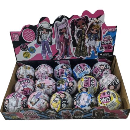 Muñecas Coleccionables LOL Surprise OMG Remix Display