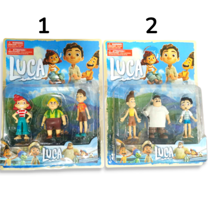 Figuras de Luca La Pelicula: Luca Paguro, Alberto Scorfano, Giulia y Más