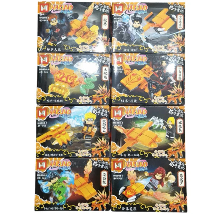 Bloques Construcción Naruto Shippuden 335+ Piezas - Imagen 1