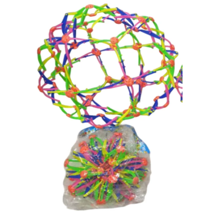 Esfera Hoberman (Pelota Expandible) Juguete Sensorial Antiestrés Multicolor
