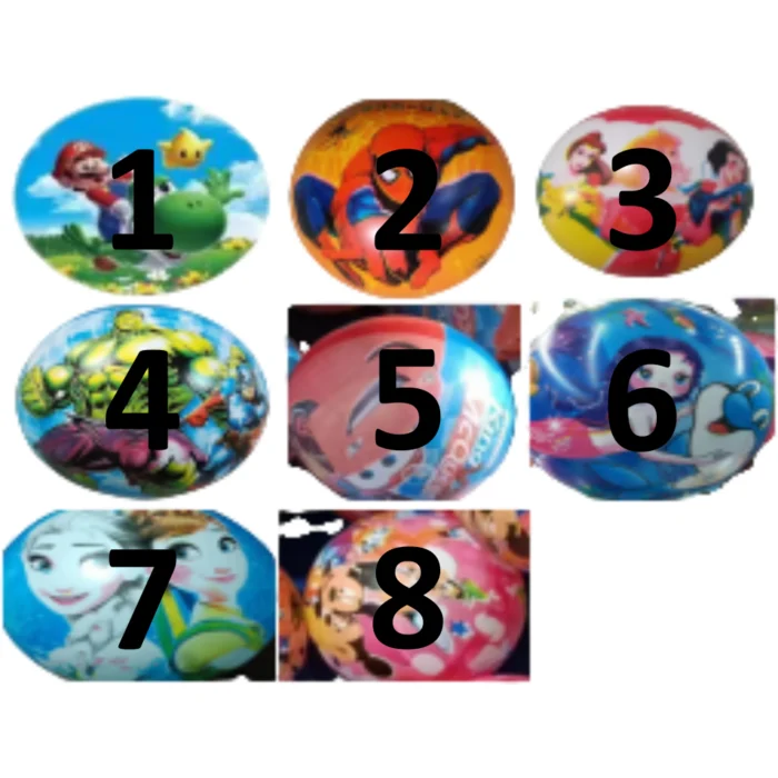 Pelotas de Goma Inflables - Imagen 2