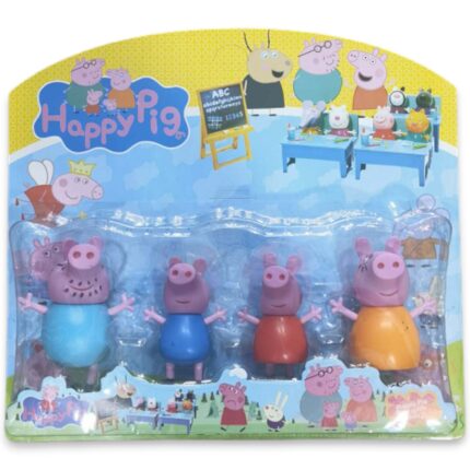 Muñecos Cerditos "Happy Pig" Familia