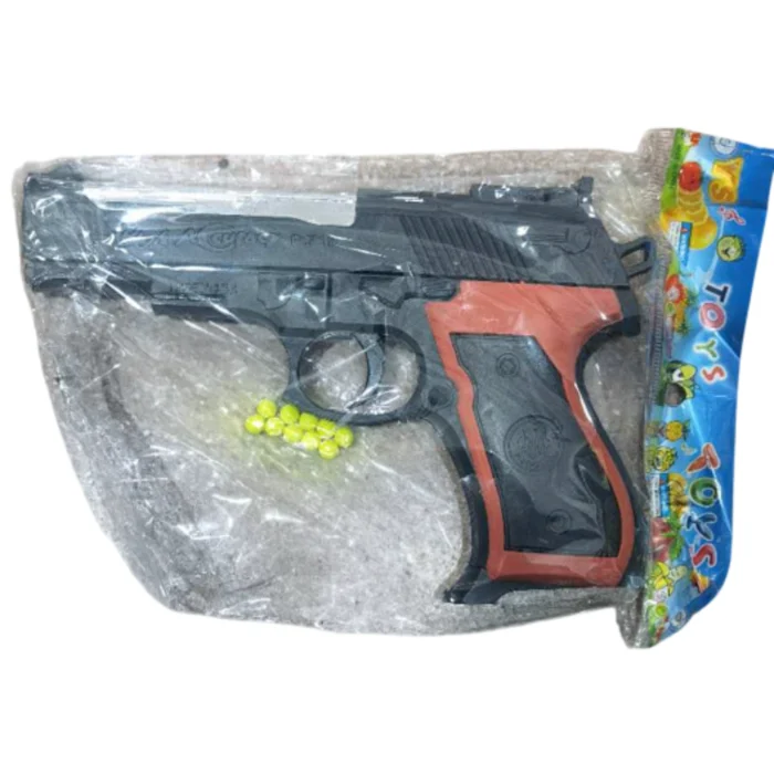 Pistola De Juguete Grande Lanza Balines Plástico Recargable - Imagen 1