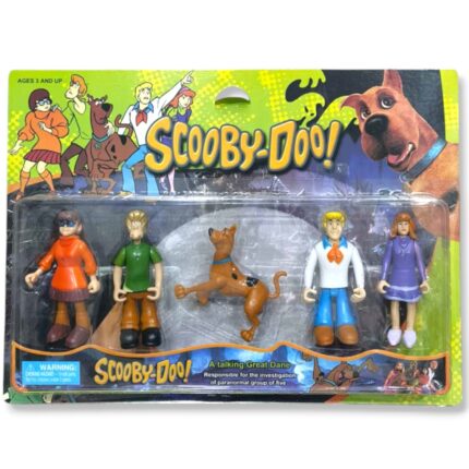 Figuras de Scooby-Doo Set Completo x5 Unidades