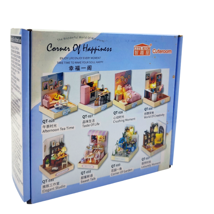 Set Colección "Corner of Happiness" | 6 Kits Miniatura DIY Cuteroom (QT-025 a QT-037) - Imagen 1