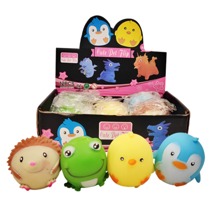 Juguete Squishy Antiestrés Animales Kawaii "Cute Pet Flip"