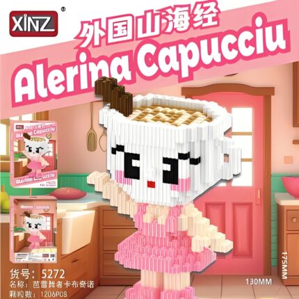Bloques XINZ Figura Armable "Ballerina Capuchina" (1206 piezas)