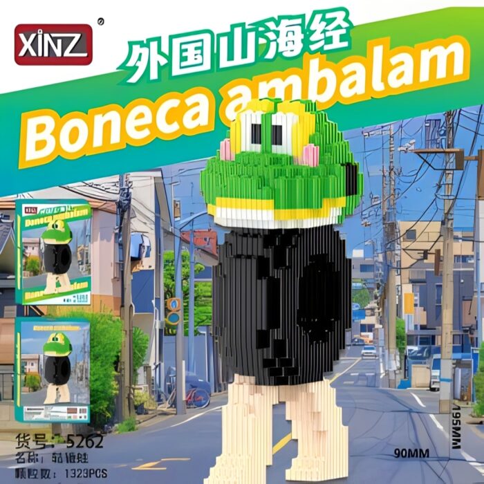 Bloques XINZ Figura Armable "Boneca Ambalabu" (1323 piezas) - Imagen 1
