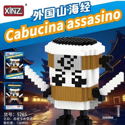 Bloques XINZ Figura Armable "Capuchino Asesino" (1380 piezas)