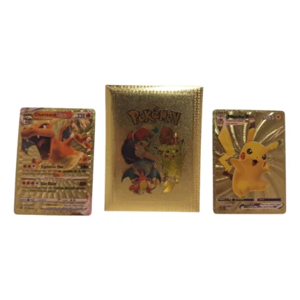 15 Cartas Pokémon Doradas