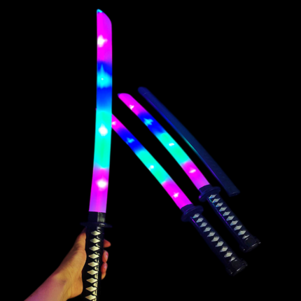 Espada Katana Luminosa LED con Luz y Sonido