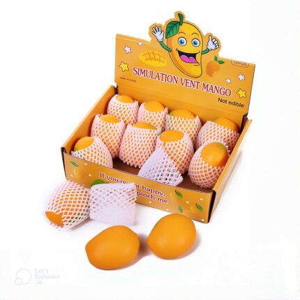 Juguete Squishy Antiestrés Mango"Simulation Vent Mango"