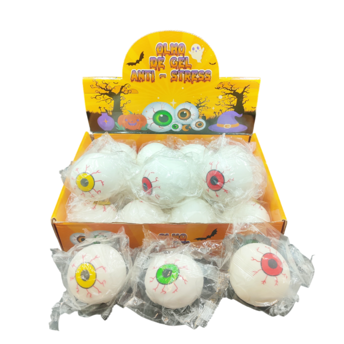 Juguete Squishy Antiestrés Ojo de Gel Halloween - Imagen 1