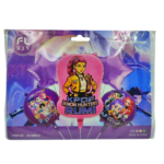 Set 5 Globos de Las Guerreras Kpop (Varios Personajes)
