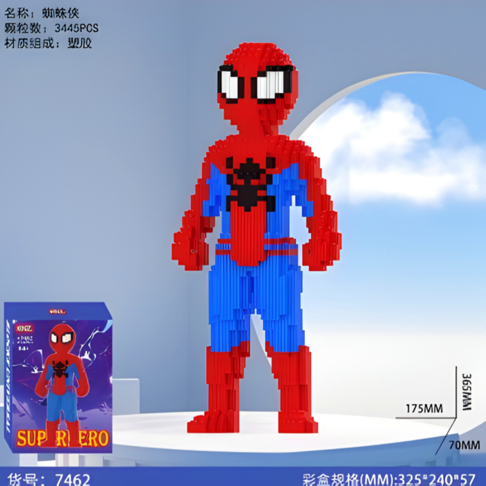 Bloques XINZ Figura Armable Spider-Man (3445 piezas) - Imagen 1
