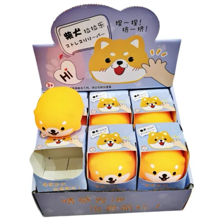 Juguete Squishy Antiestrés Perro Shiba Inu