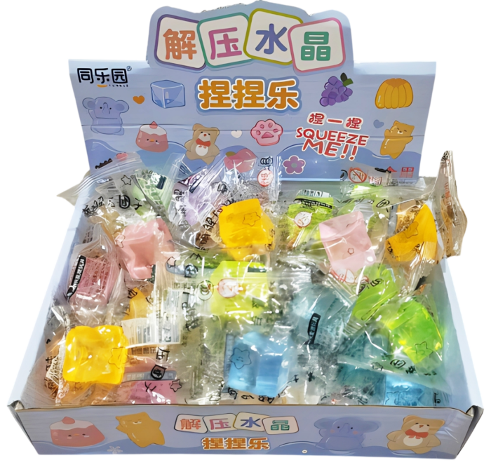 Squishy Hielo Gelatina Antiestrés Juguete Sensorial - Imagen 1
