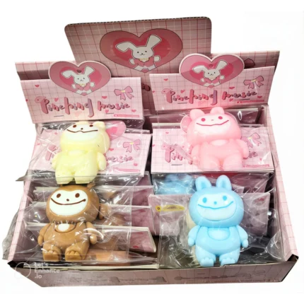Juguete Squishy Antiestrés "Pinch Pinch Music" Labubu y Amigos