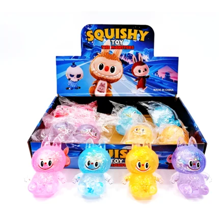 Juguetes Squishy Antiestrés Figuras Monstruo Brillante / Glitter Monsters