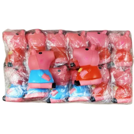Juguete Squishy Peppa Pig y George Figuras Antiestrés