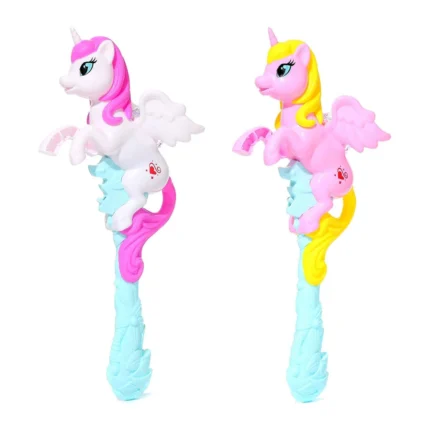 Varita Luminosa Unicornio Volador LED con Sonido